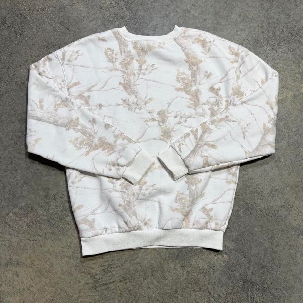 Comfrt Women's White and Cream Sweatshirt - Picture 3 of 5